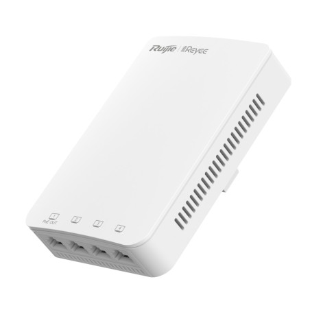 PLAQUE MURALE GIGABIT DOUBLE BANDE AC1300 AP,4 PORTS LAN AVANT, 1 P...