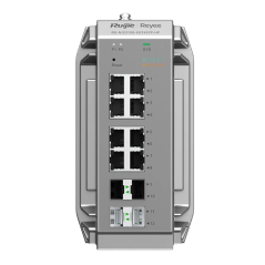 SWITCH GÉRABLE INDUSTRIEL L2 8 RJ45 POE+ / 4 SFP 240W REYEE