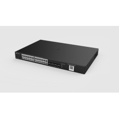 Switch PoE géré de niveau 2 Gigabit à 24 ports, boîtier en acier, 24 ports Gb