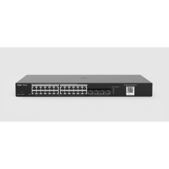 Switch PoE géré de niveau 2 Gigabit à 24 ports, boîtier en acier, 24 ports Gb