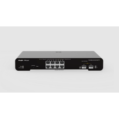 Switch PoE géré de niveau 2 Gigabit à 8 ports, boîtier en acier, 8 ports Gigabit