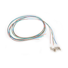 Pack 6 Pigtails couleurs OM3 Easystrip LCPC 2M 900 µm Pack 6 Pigtai...