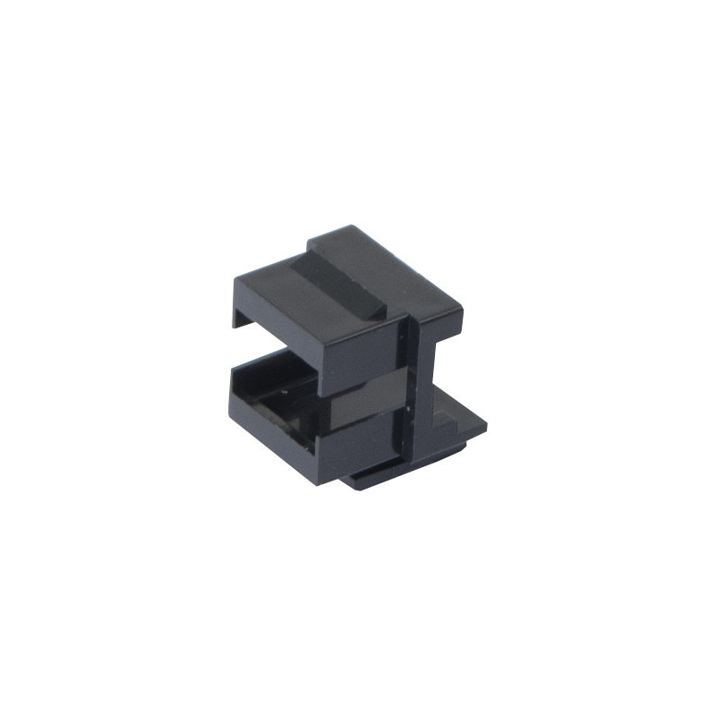 Adapt keystone noir pour traversée SC simplex LC duplex Adapt keyst...