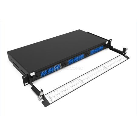 Tiroir Modulaire coulissant 3 emplacements LGX 1U NEXCONEC  Type de...