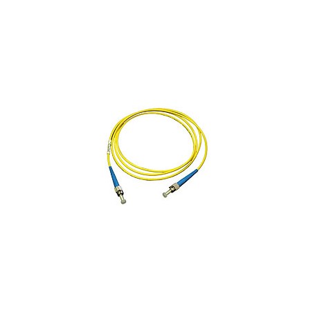 Jarretière optique mono ST/ST simplex jaune 2m  Cordons mono simplex 4,60 €Cordons mono simplex