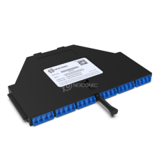 Module NGX MPO(ELITE)M-LC/UPC Premium Base-12 24FO SM Bleu Polarité...