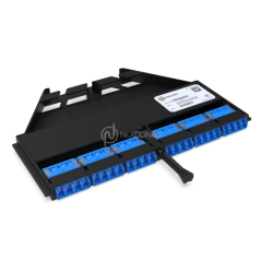 Module de brassage FIBRE OPTIQUE NGX pour adaptateurs bleus 24FO LC...