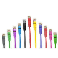 Cordons RJ45 catégorie 6A S/FTP LSOH LONGUEUR ET COULEUR A CHOISIR  Catégorie 6a S/FTP LSOH 12,00 €Catégorie 6a S/FTP LSOH