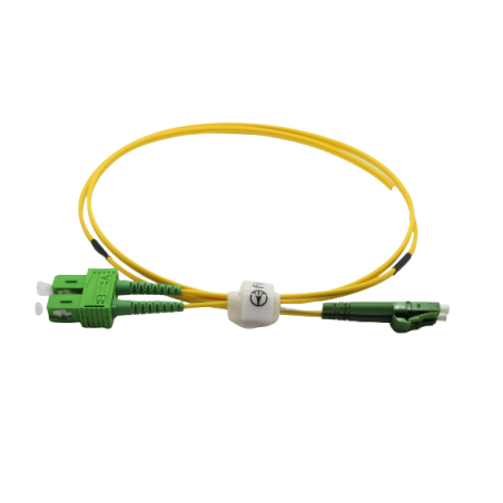 Jarretière optique mono LCAPC/SCAPC duplex Zipp jaune  Cordons mono duplex 15,01 €Cordons mono duplex