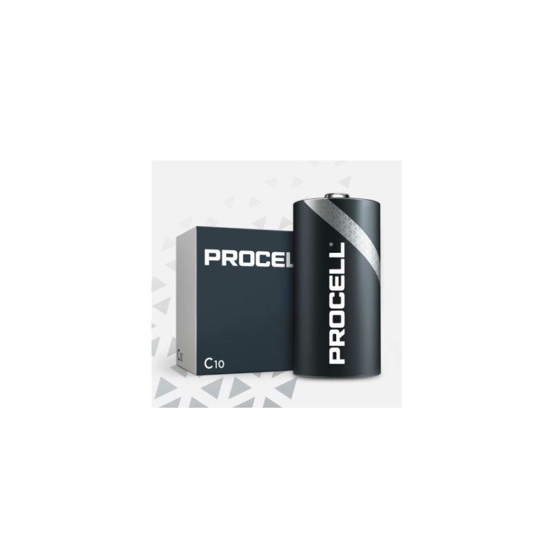 Piles alcalines Duracell Procell C - LR14 1.5V 8.1Ah Par 10  ACCESSOIRES 10,20 €ACCESSOIRES