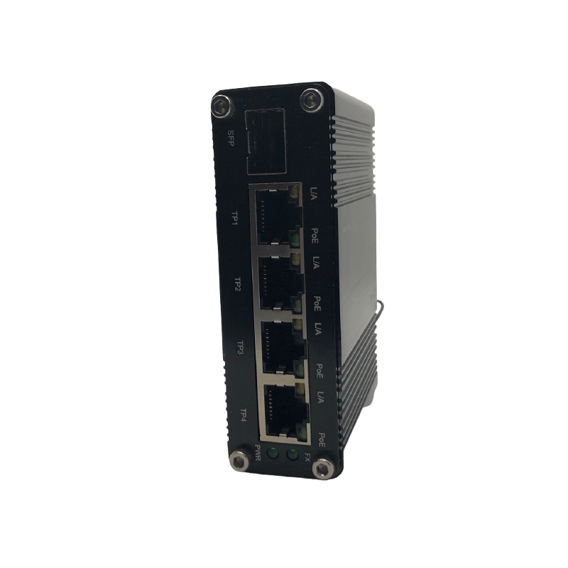 Mini Switch Industriel 4 Port 10/100/1000T 802.3at PoE+1 Port SFP 100/1000 Discreet Lan Switchs industriels 90,00 €Switchs in...