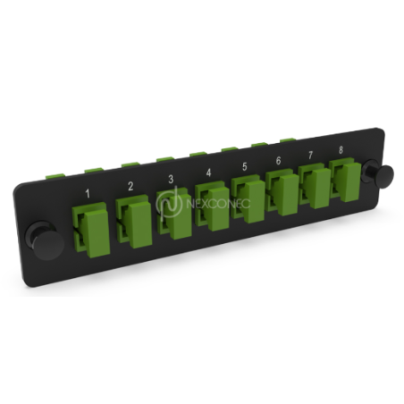 LGX Pass Thru Plaque d'adaptation SC 8FO SM Vert NEXCONEC  Solution LGX 14,19 €Solution LGX